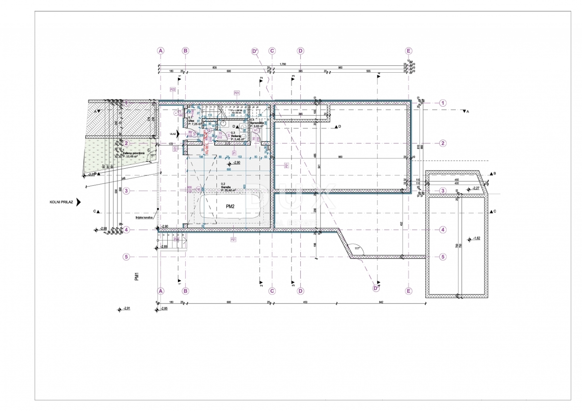 ISOLA DI MURTER, BETINA - Villa moderna con piscina e vista mare