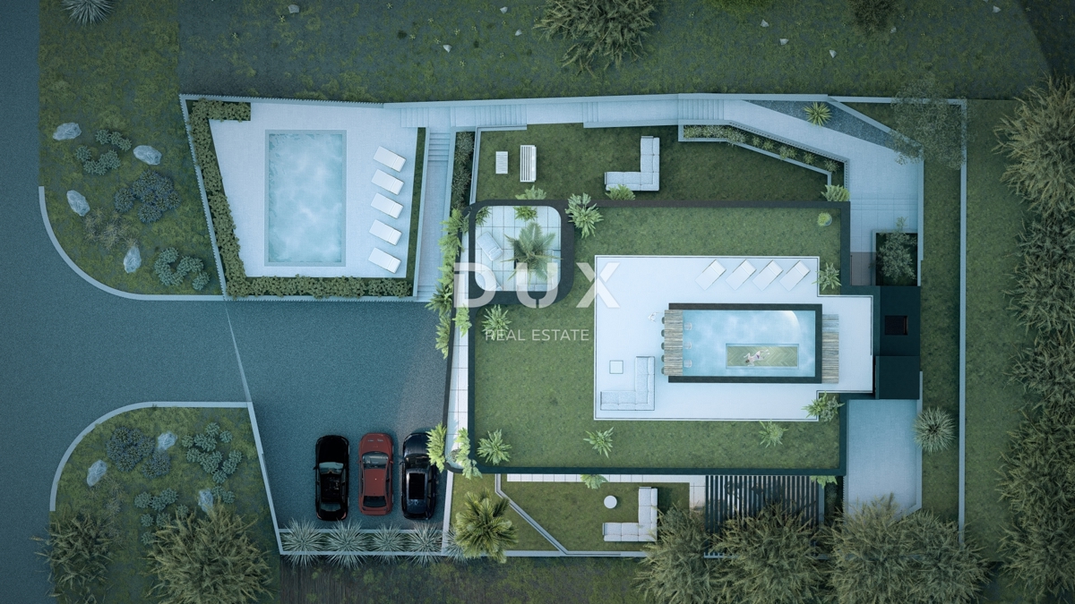 OPATIJA, IČIĆI - Elegante appartamento con giardino privato e panorama