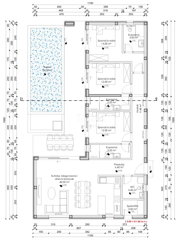 Terreno Marčana, 681m2