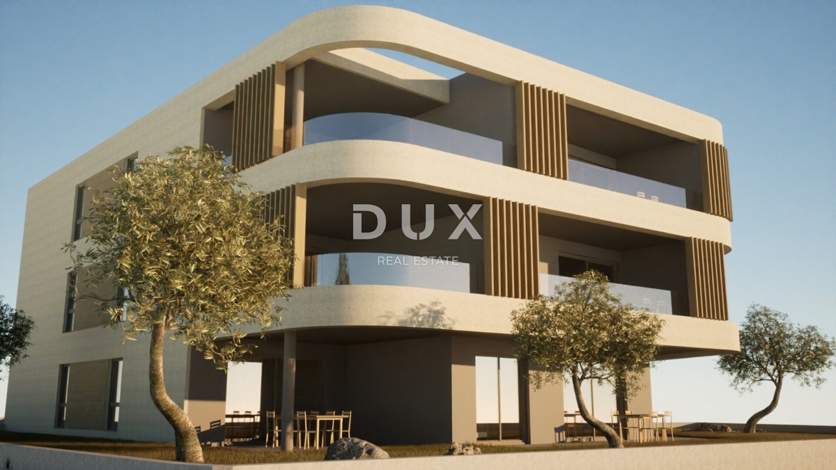 ŠIBENIK, VODICE - Appartamento al piano terra di un nuovo edificio a un minuto dalla spiaggia