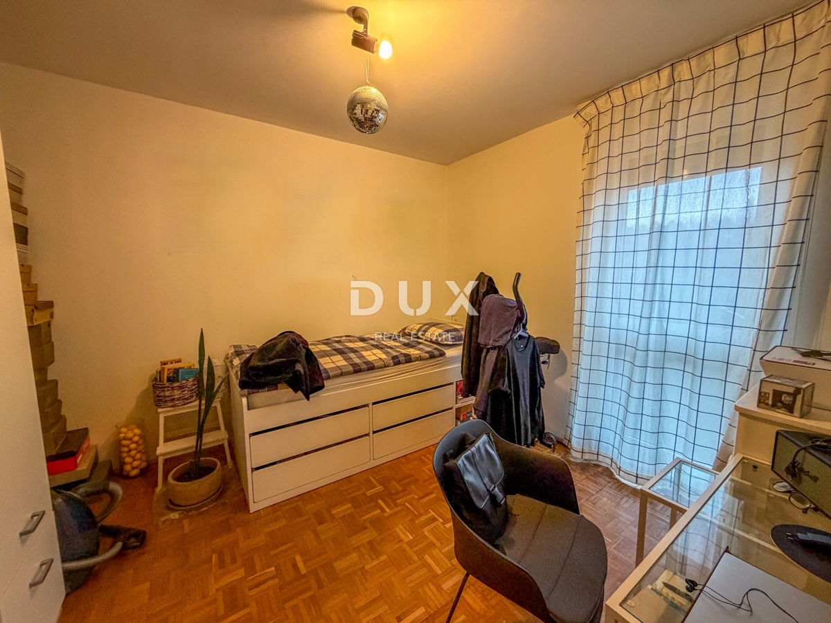 RIJEKA, G. VEŽICA - appartamento ideale con due camere da letto, balcone con vista mare, GRANDE EDIFICIO