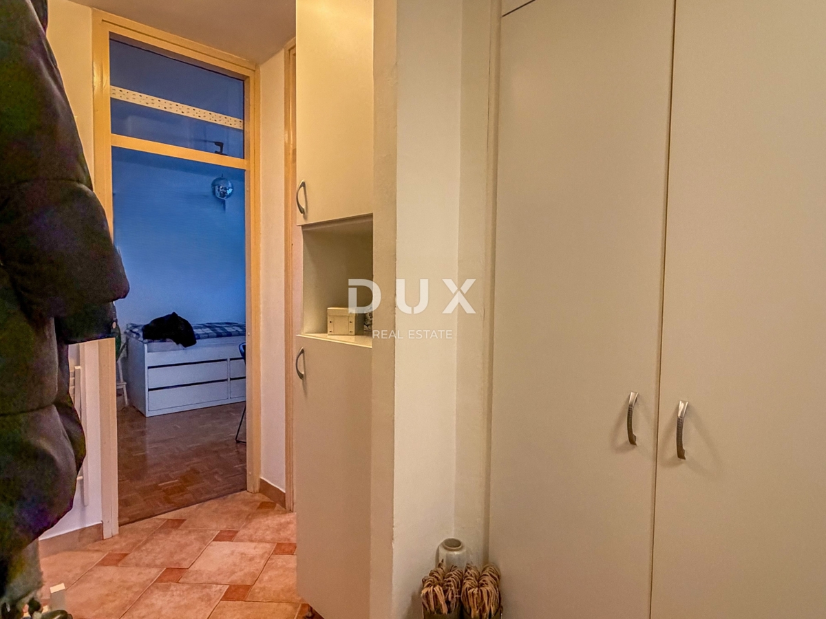 RIJEKA, G. VEŽICA - appartamento ideale con due camere da letto, balcone con vista mare, GRANDE EDIFICIO