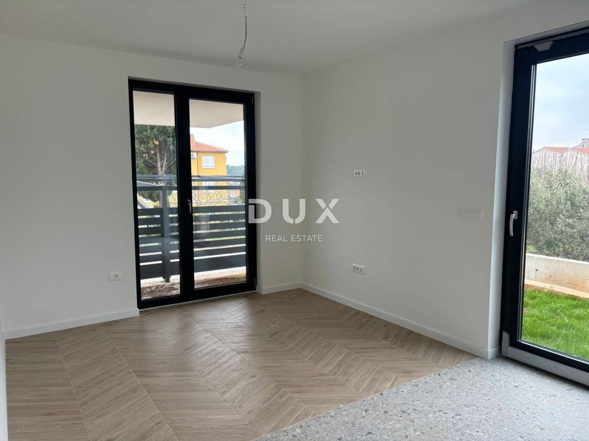 ISTRIA, MEDOLINO (Banjole) - Bellissimo appartamento nuovo con giardino! Permesso di abitare! Investimento nel turismo!