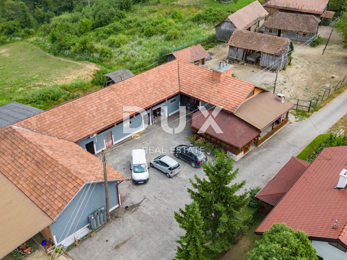 VRGINMOST, BLATUŠA - Grande tenuta, fattoria con macchinari e animali, 40 ettari di terreno!