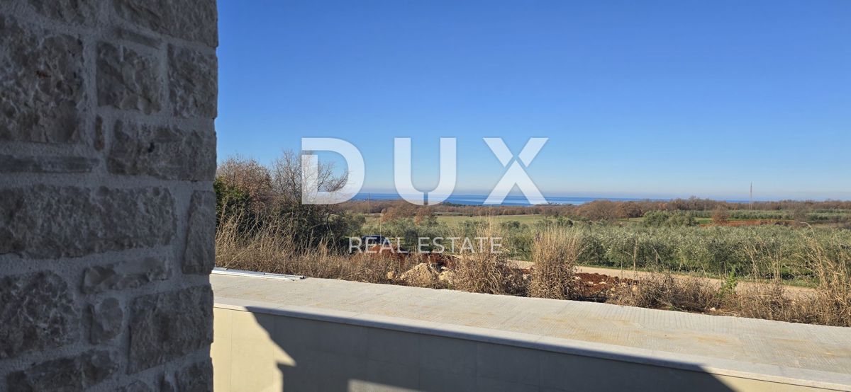 ISTRIA, KAŠTELIR - Affascinante villa in pietra con vista panoramica sul mare