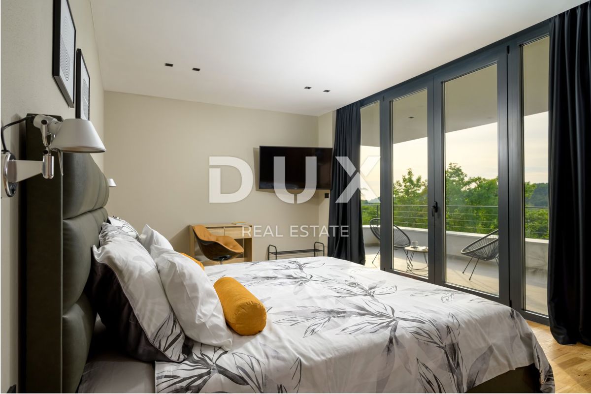 ISTRIA, GROŽNJAN - Villa di design di nuova costruzione con completa privacy, immersa nel verde con una splendida vista