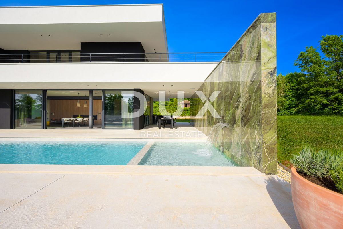 ISTRIA, GROŽNJAN - Villa di design di nuova costruzione con completa privacy, immersa nel verde con una splendida vista