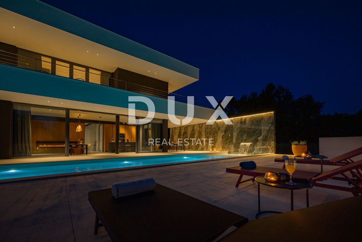 ISTRIA, GROŽNJAN - Villa di design di nuova costruzione con completa privacy, immersa nel verde con una splendida vista