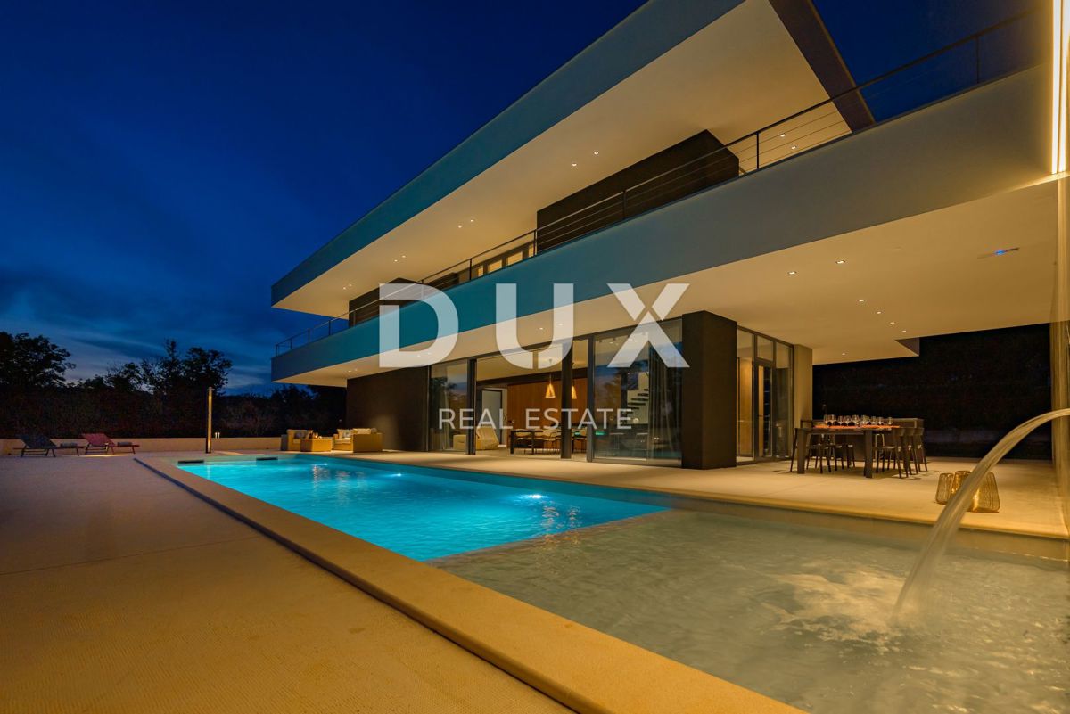 ISTRIA, GROŽNJAN - Villa di design di nuova costruzione con completa privacy, immersa nel verde con una splendida vista