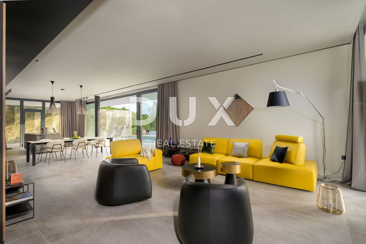 ISTRIA, GROŽNJAN - Villa di design di nuova costruzione con completa privacy, immersa nel verde con una splendida vista