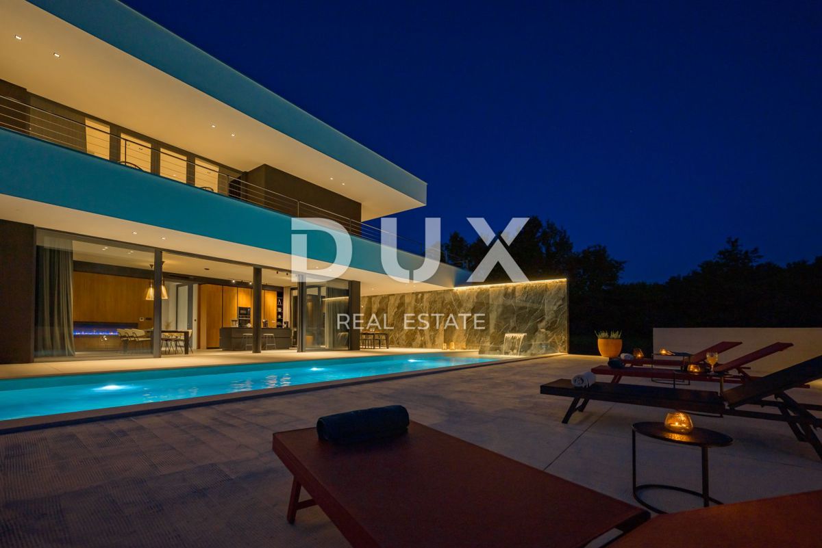 ISTRIA, GROŽNJAN - Villa di design di nuova costruzione con completa privacy, immersa nel verde con una splendida vista