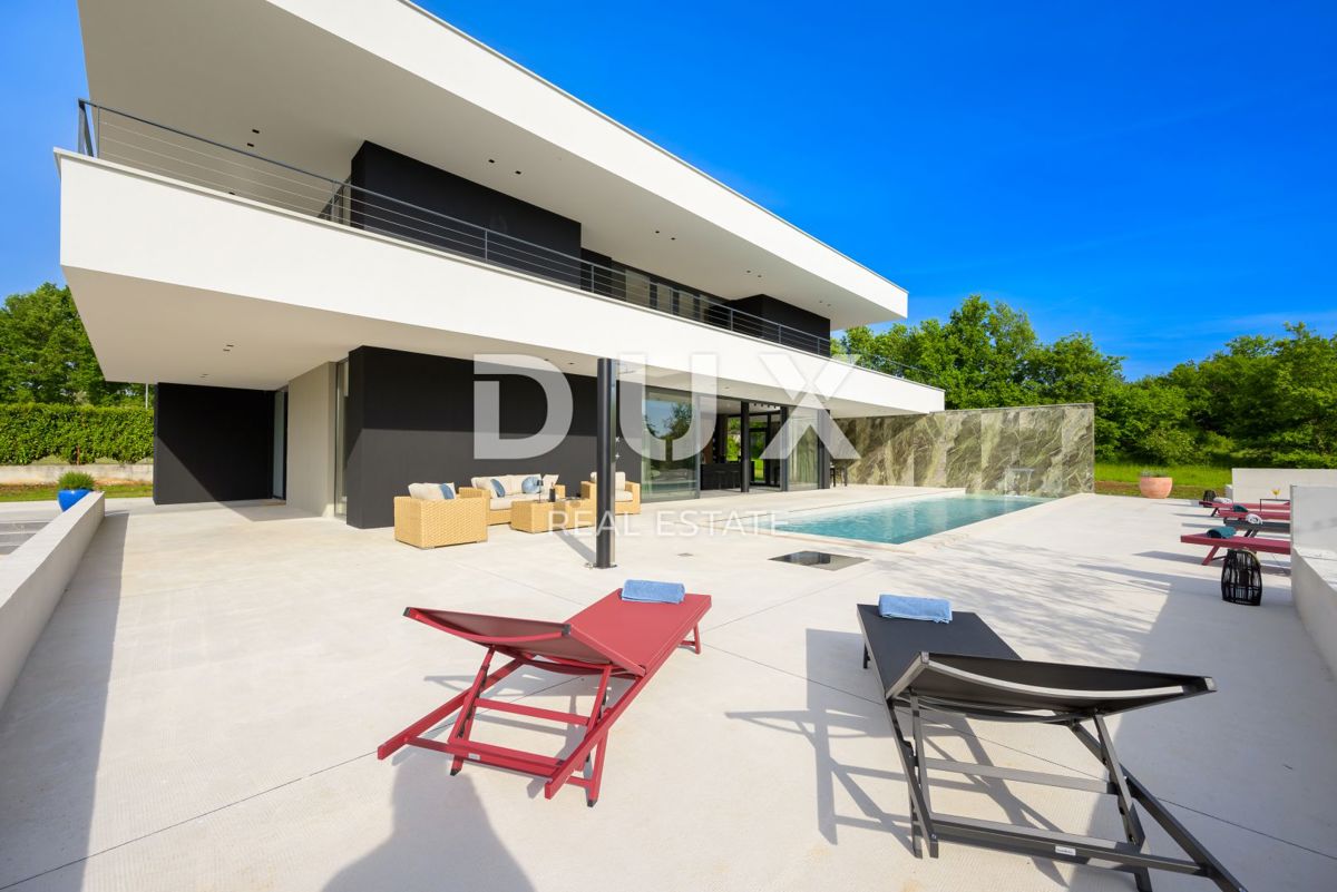 ISTRIA, GROŽNJAN - Villa di design di nuova costruzione con completa privacy, immersa nel verde con una splendida vista