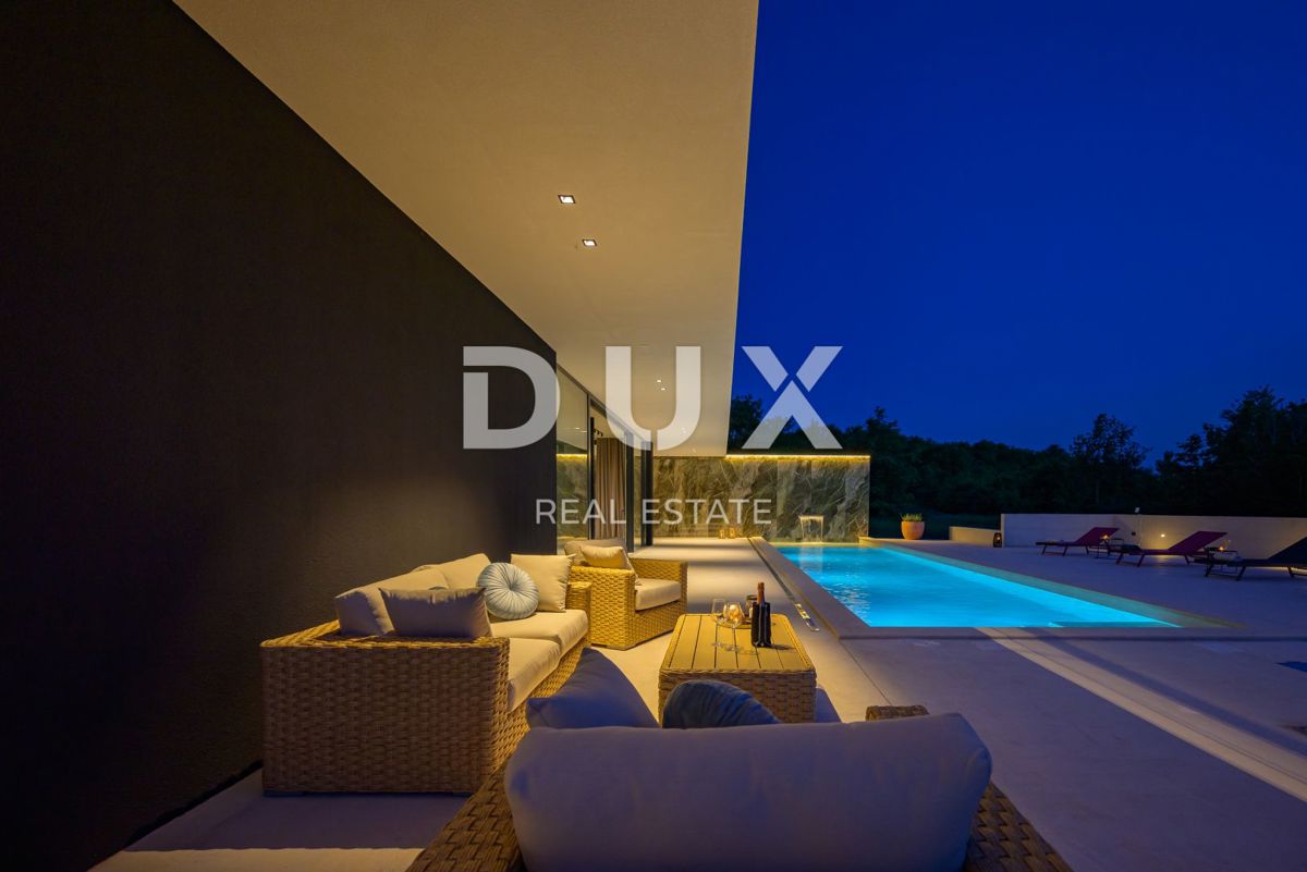 ISTRIA, GROŽNJAN - Villa di design di nuova costruzione con completa privacy, immersa nel verde con una splendida vista