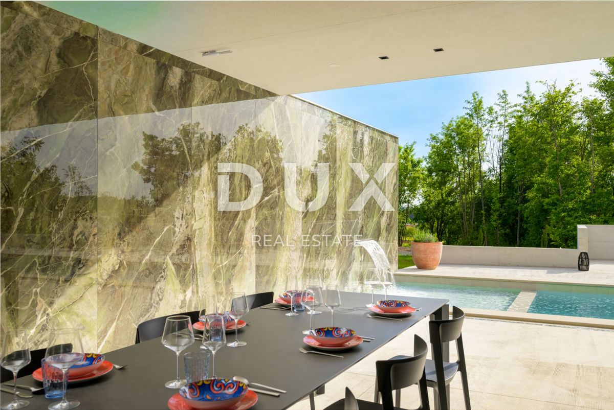 ISTRIA, GROŽNJAN - Villa di design di nuova costruzione con completa privacy, immersa nel verde con una splendida vista