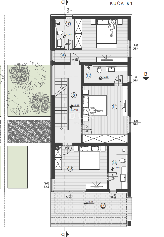ISTRIA, MEDOLINO - Il tuo sogno al mare! Casa bifamiliare con vista mare da tutti i piani, ROH BAU, ESCLUSIVA!