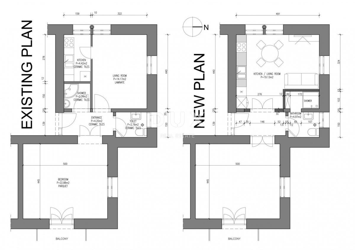 LOVRAN - esclusivo appartamento di 68,7 m2, PRIMA FILA SUL MARE!!! - rarità sul mercato