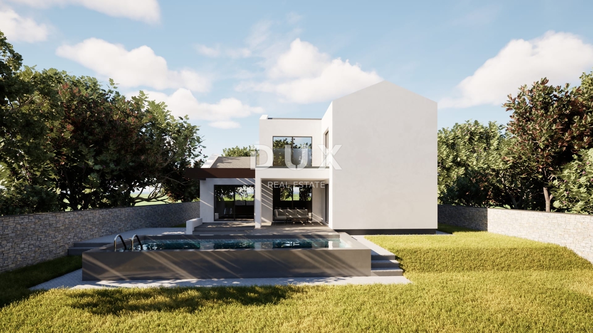 ISTRIA, ŽMINJ - Terreno edificabile 660 m2 con permesso di costruire