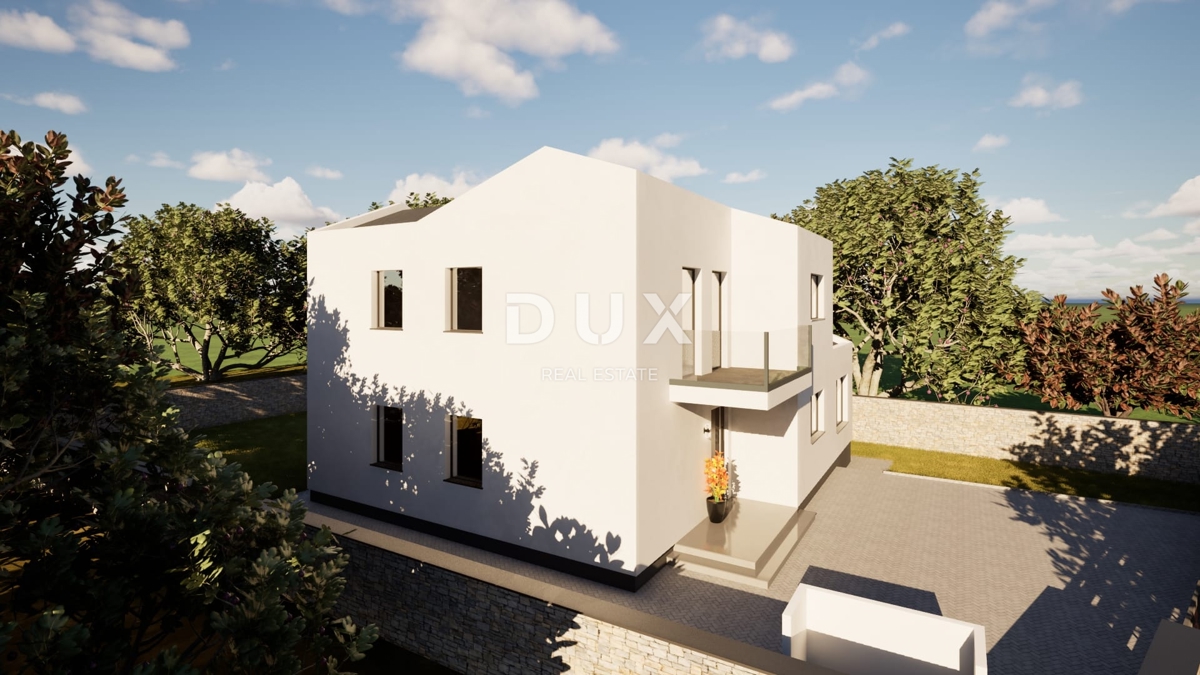 ISTRIA, ŽMINJ - Terreno edificabile 660 m2 con permesso di costruire