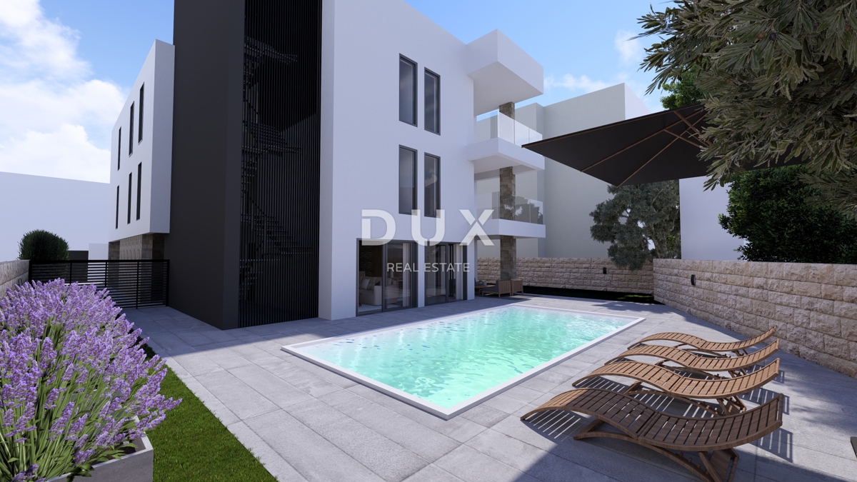 ZADAR, PETRČANE - Nuova costruzione 2a fila al mare! Punta Skala! S1