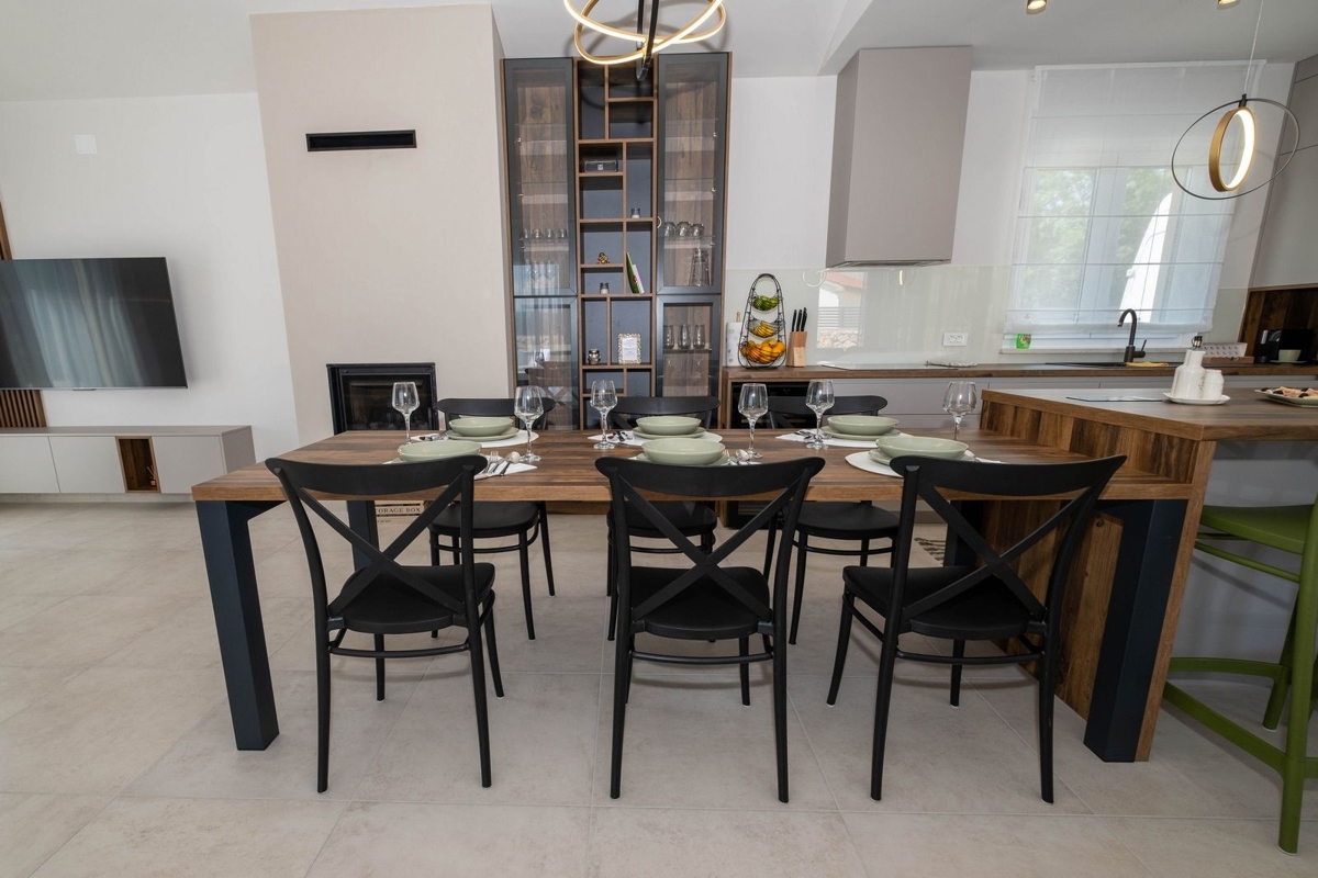 ISOLA DI KRK, dintorni della città di Krk - Villa di lusso in un nuovo edificio in una posizione tranquilla