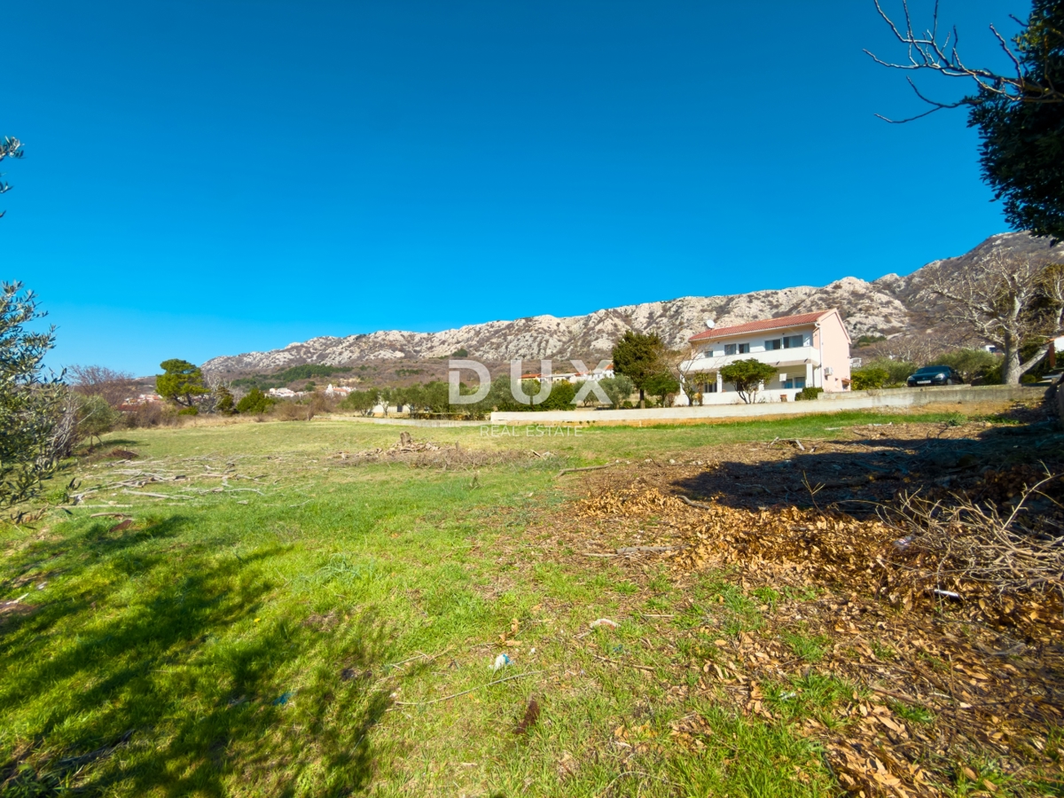 ISOLA DI KRK, DRAGA BASĆANSKA - Terreno edificabile edificabile