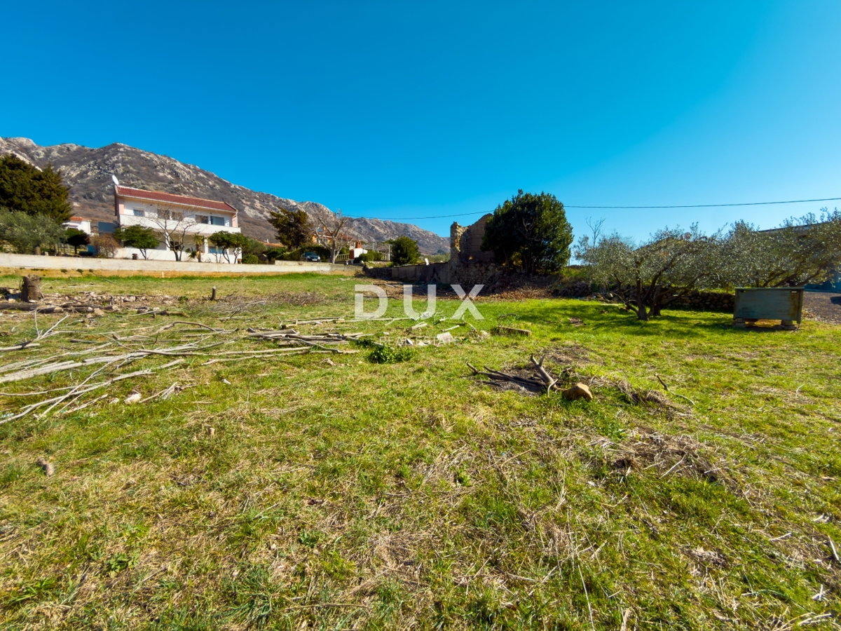 ISOLA DI KRK, DRAGA BASĆANSKA - Terreno edificabile edificabile