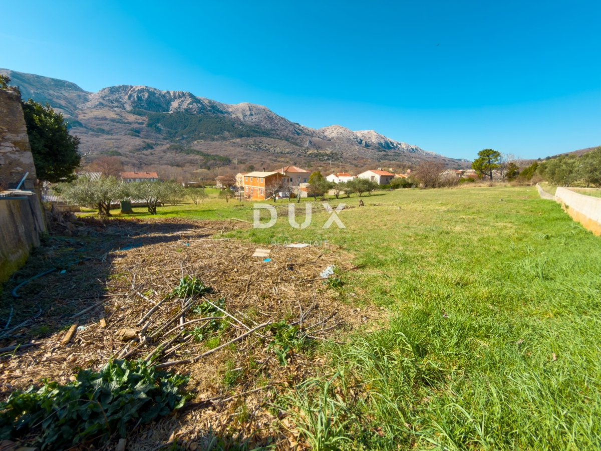 ISOLA DI KRK, DRAGA BASĆANSKA - Terreno edificabile edificabile
