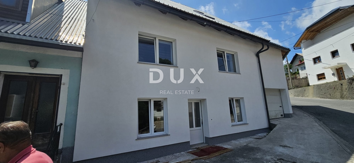 GORSKI KOTAR, FUŽINE - Appartamento con due camere da letto al piano terra in vendita