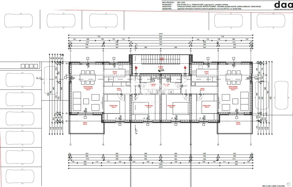 ŠIBENIK, BRODARICA - Nuovo edificio moderno con vista su Krapanj