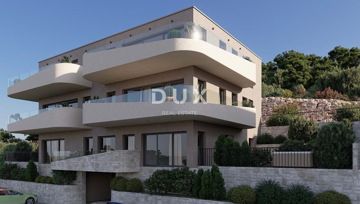 ŠIBENIK, BRODARICA - Nuovo edificio moderno con vista su Krapanj