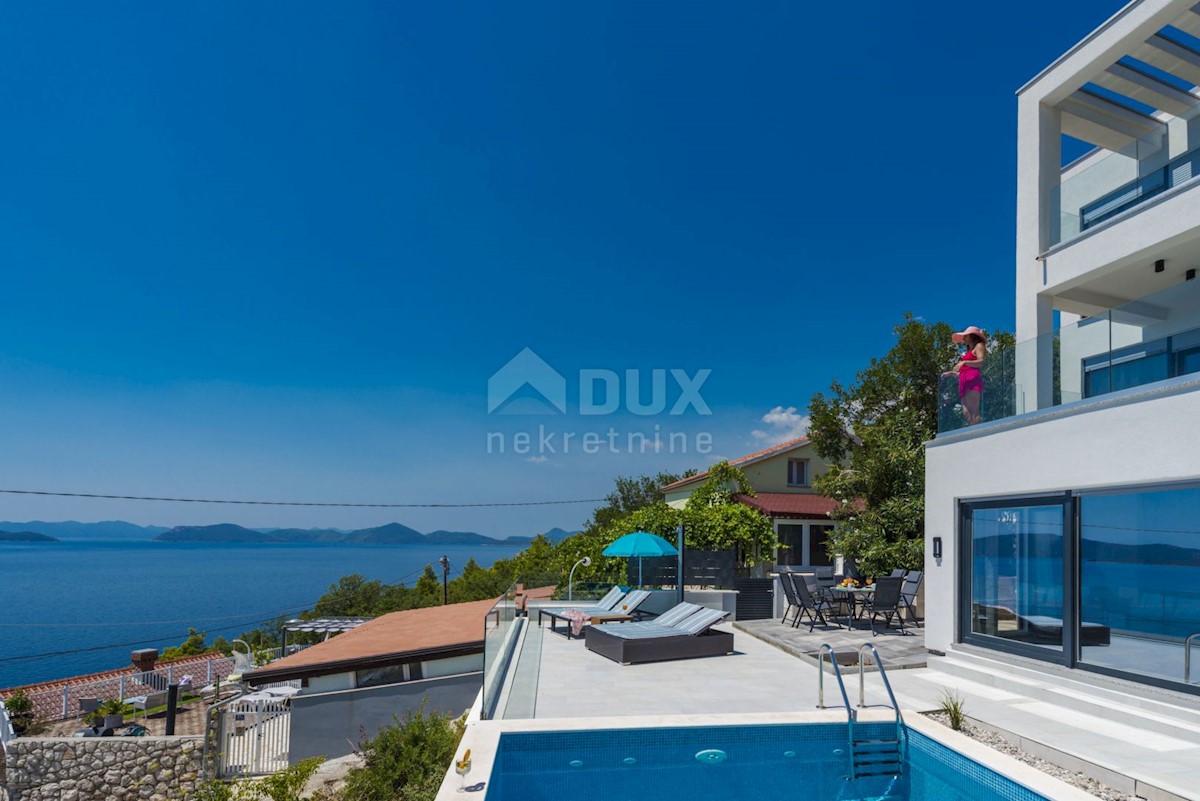 DINTORNI DI DUBROVNIK, SLANO - Villa con piscina e vista mare