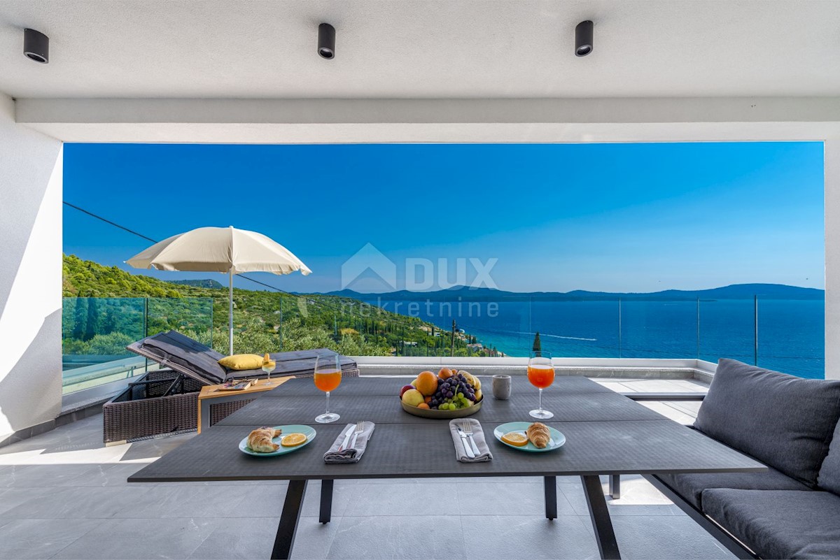 DINTORNI DI DUBROVNIK, SLANO - Villa con piscina e vista mare