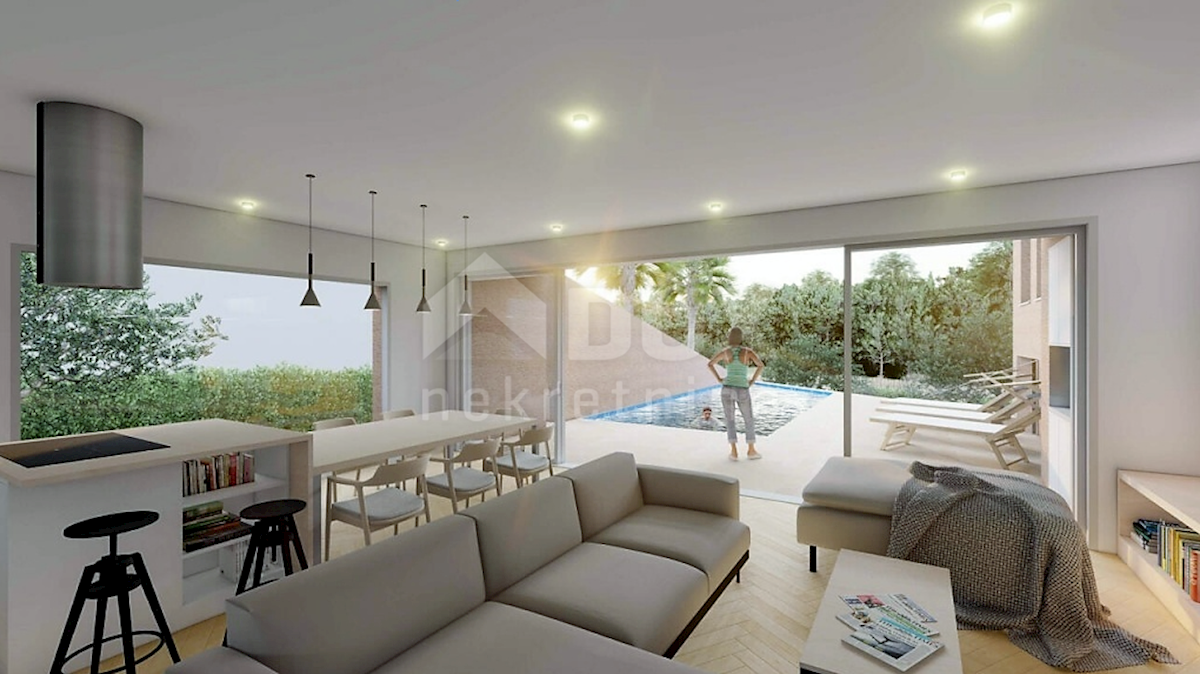 ISTRIA, NOVIGRAD - Casa dal design moderno con piscina