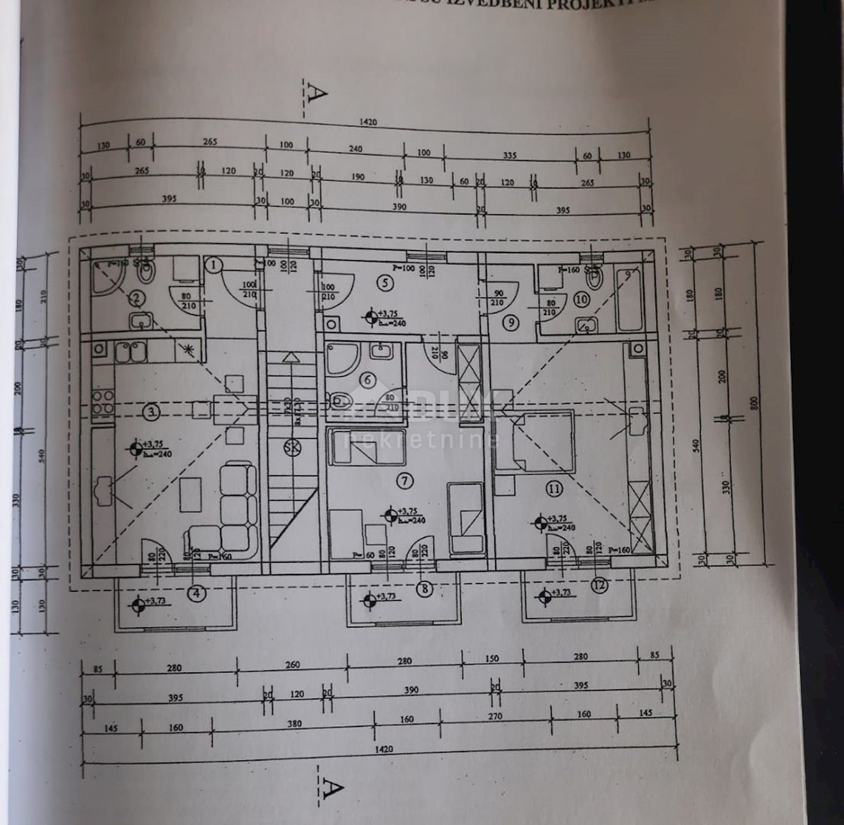 ISTRIA, UMAG - Palazzina a 3 km dal mare