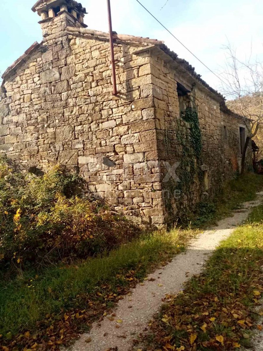 ISTRIA, BUZET - Casa in pietra in rovina nel cuore della natura