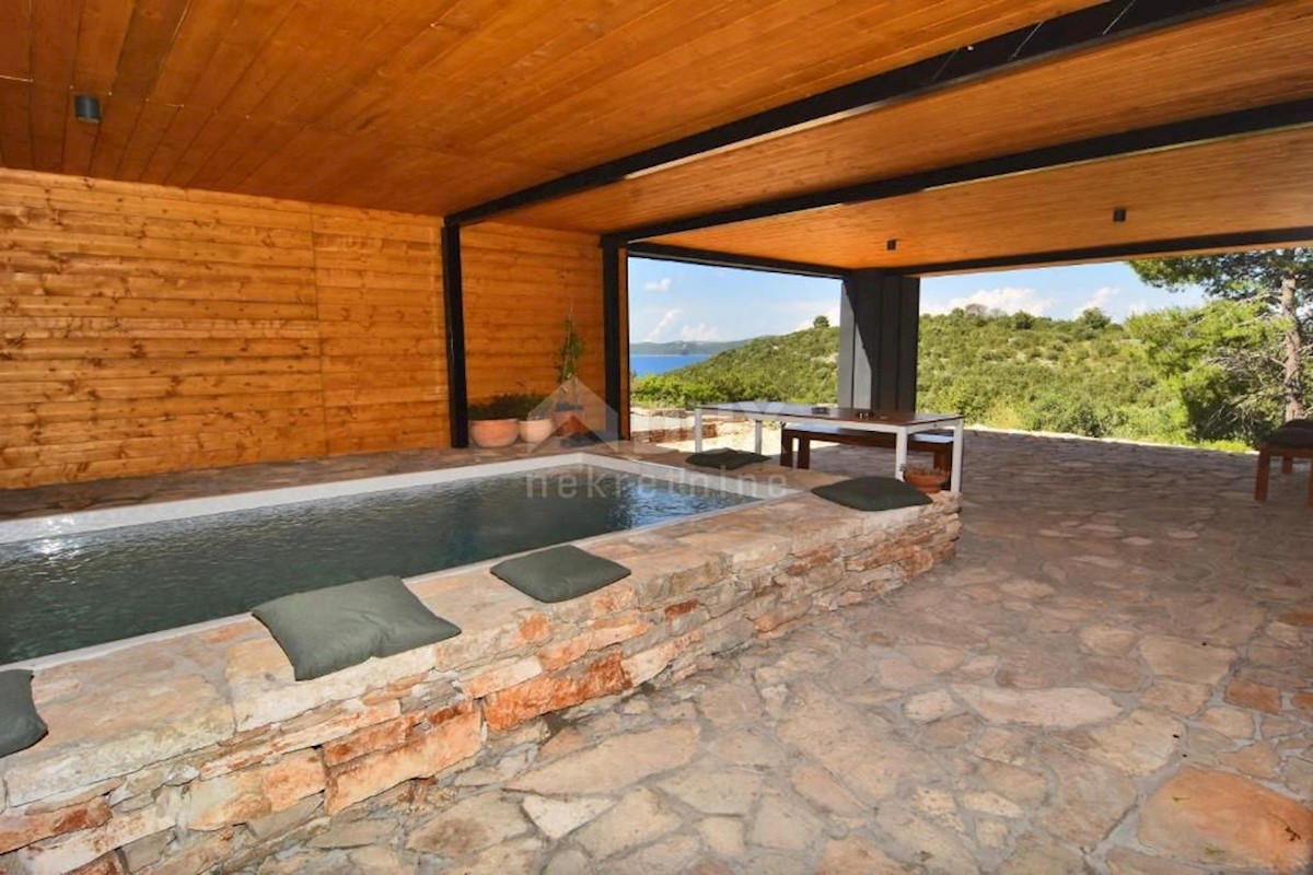 DUGI OTOK - Moderna casa a un piano a 100 metri dal mare