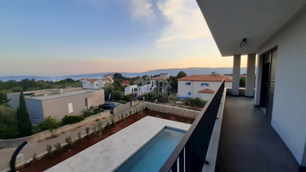 L'ISOLA DI KRK, la zona più ampia della città di Krk - Villa di lusso con vista sul mare