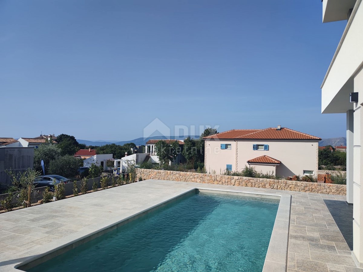 L'ISOLA DI KRK, la zona più ampia della città di Krk - Villa di lusso con vista sul mare