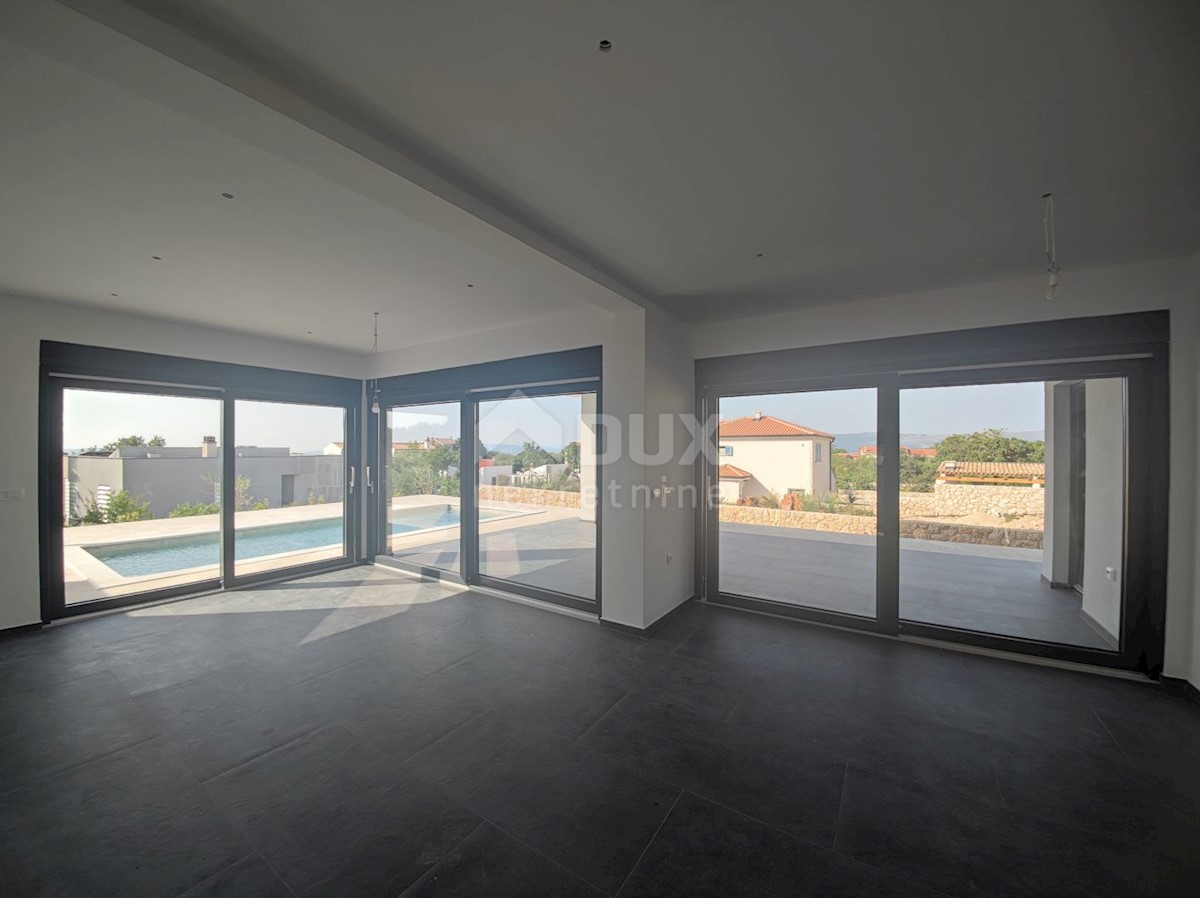 L'ISOLA DI KRK, la zona più ampia della città di Krk - Villa di lusso con vista sul mare