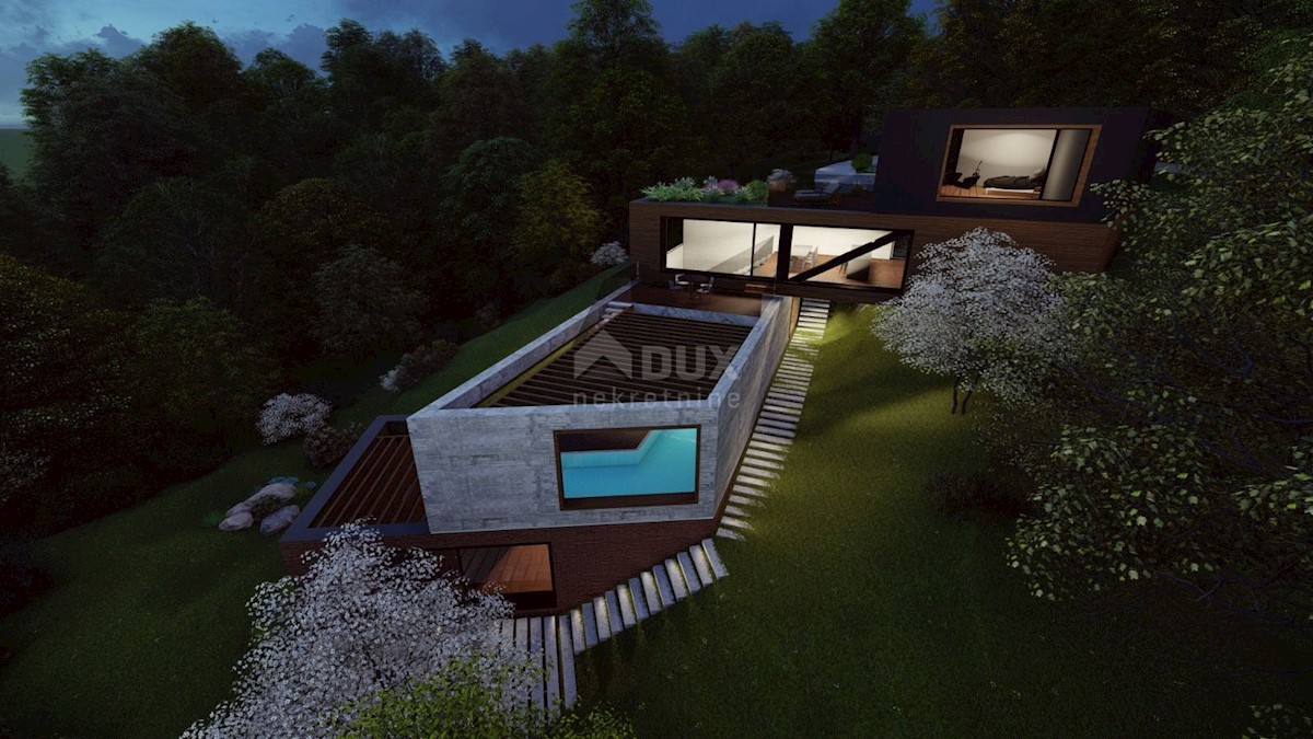 ISTRIA, ALBONA, ST. BARTUL - Lussuosa villa moderna con vista incantevole