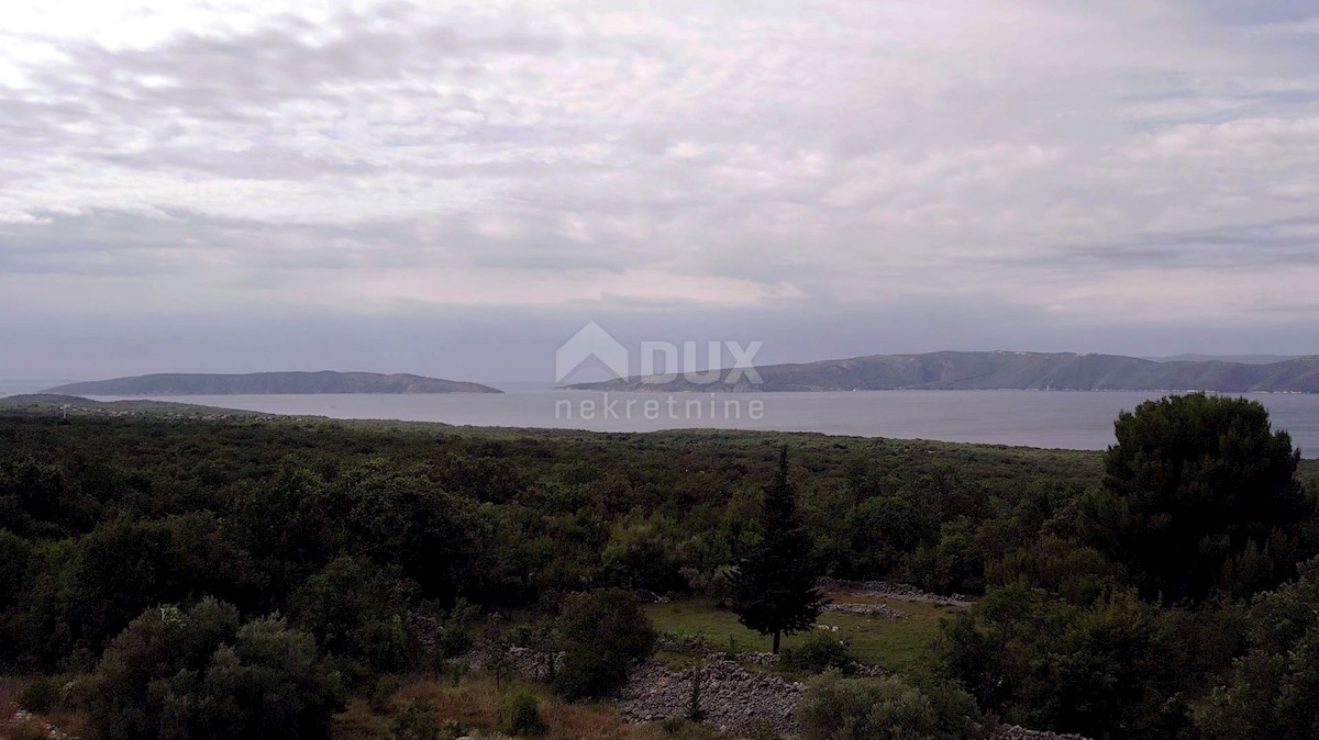 ISOLA DI KRK, area più ampia della città di Krk - Lussuosa villa moderna con piscina e vista mare