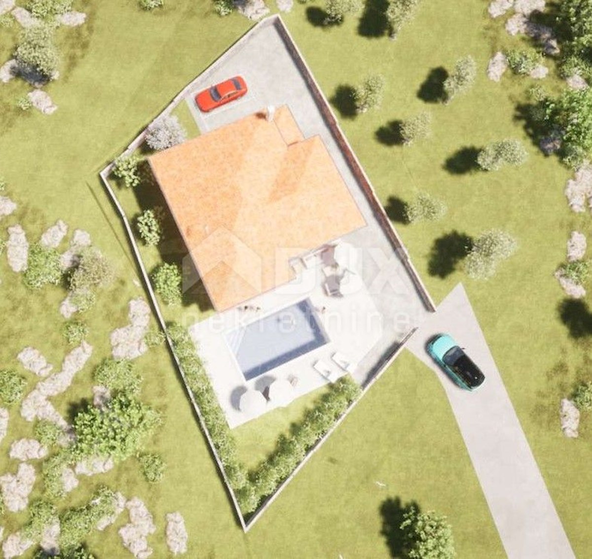 ISOLA DI KRK, VRBNIK (dintorni) - Casa Rohbau in una posizione tranquilla