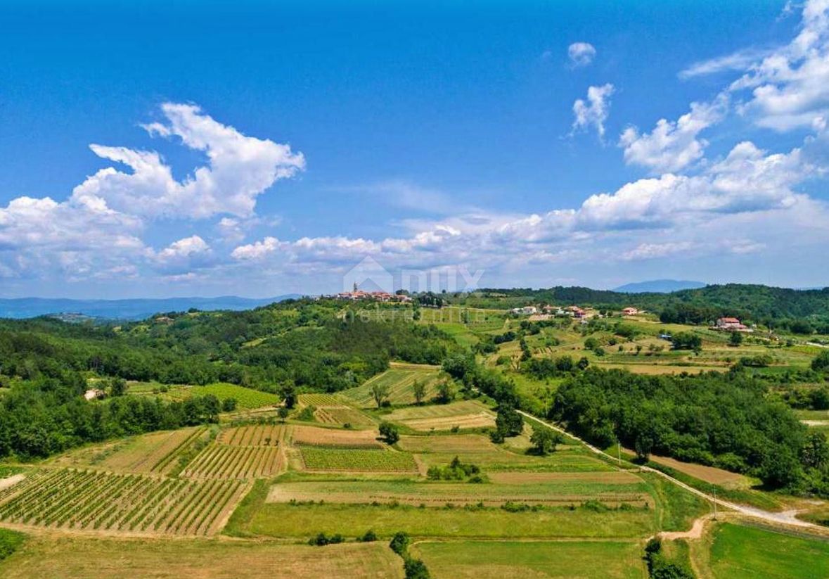 ISTRIA, MOTOVUN - Ampio terreno abbinato