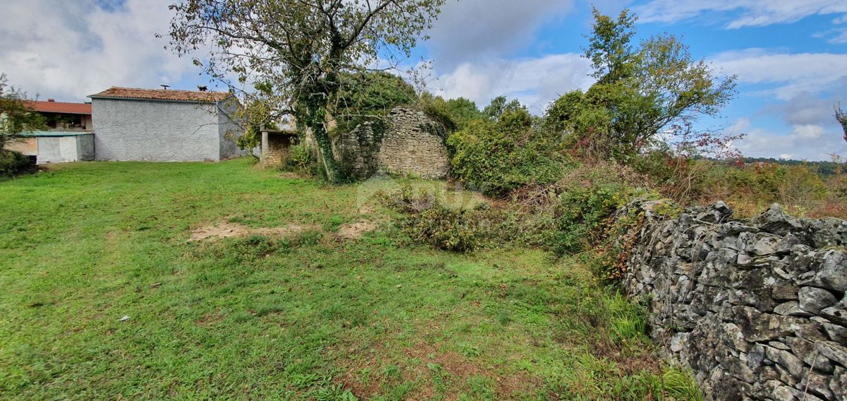 ISTRIA, GRAČIŠĆE - Proprietà 6880 m2 con casa in pietra in un tranquillo villaggio su una collina