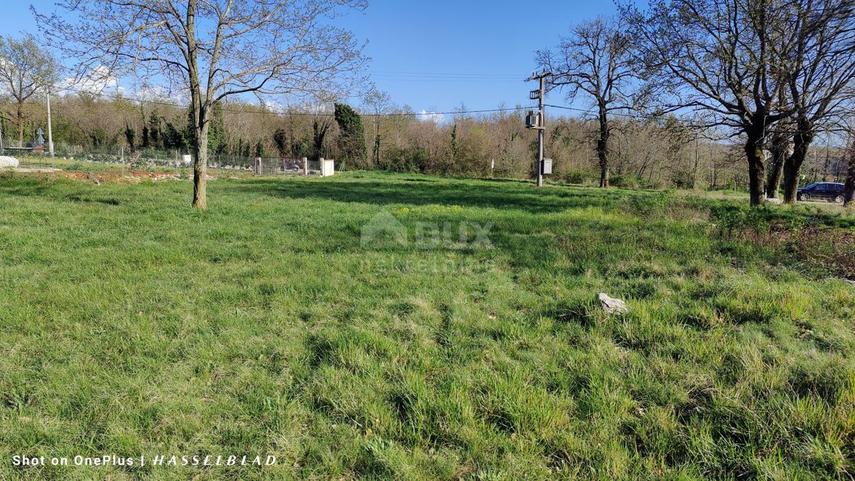 ISTRIA, VIŠNJAN - Ampio terreno con vista sul mare