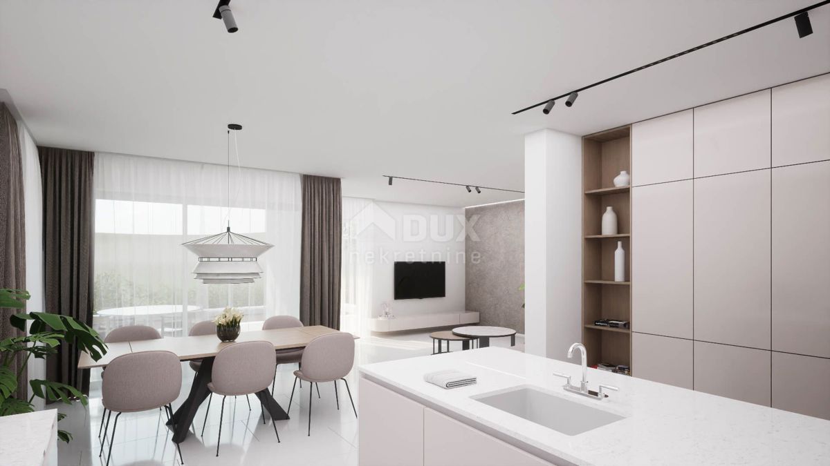 NOVALJA, PAG - NON PERDERE L'OCCASIONE! Villa di lusso con piscina in 2a fila al mare