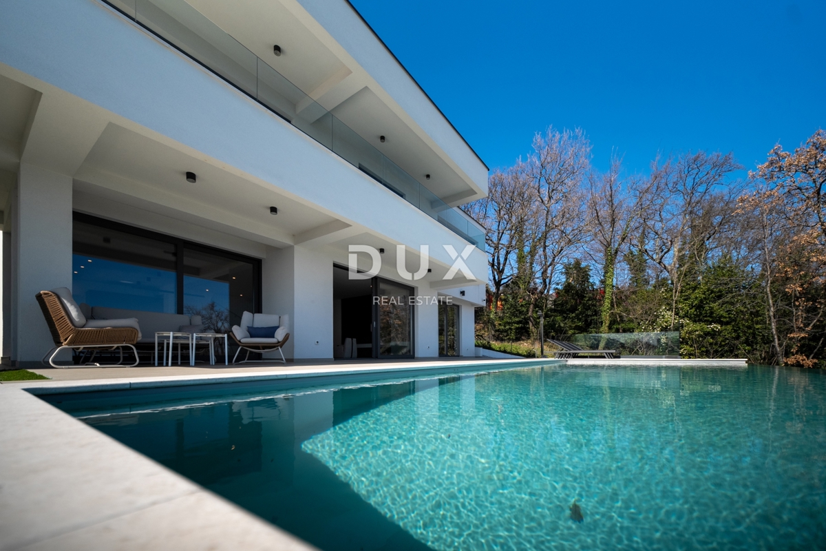 OPATIJA, LOVRAN – nuova costruzione di lusso con piscina e vista panoramica