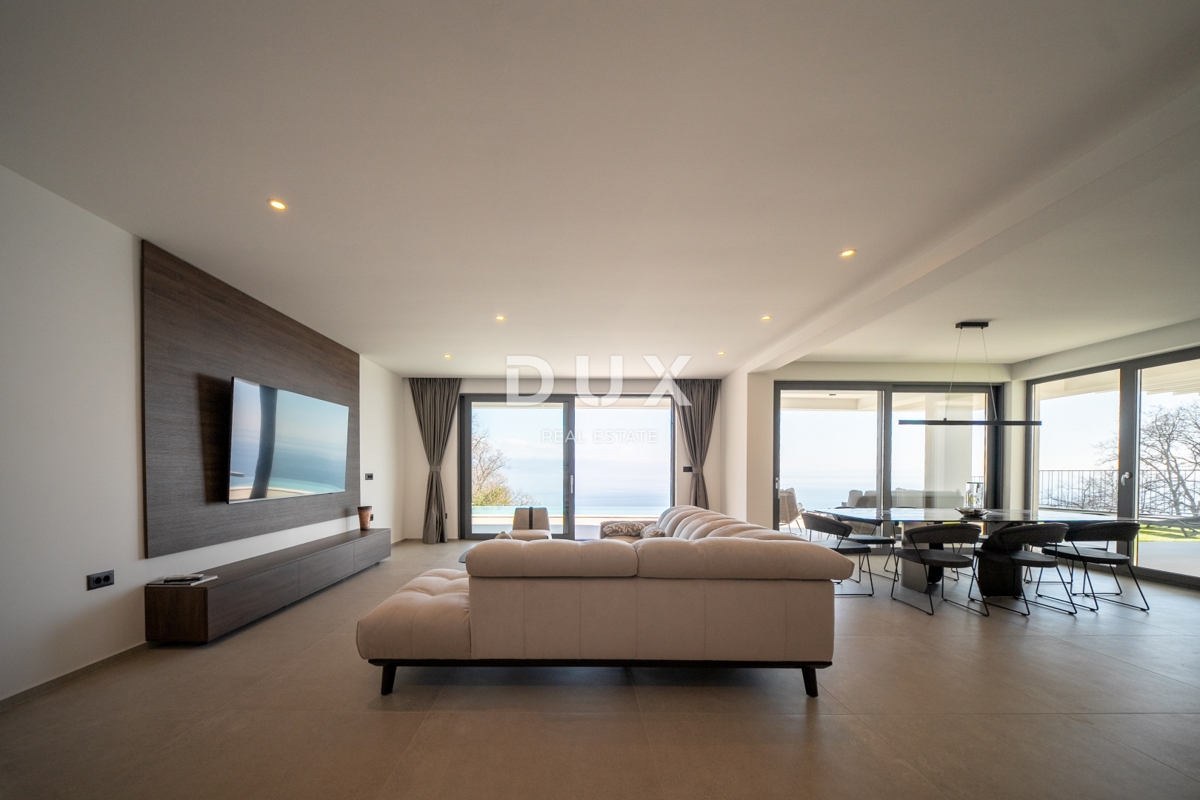 OPATIJA, LOVRAN – nuova costruzione di lusso con piscina e vista panoramica