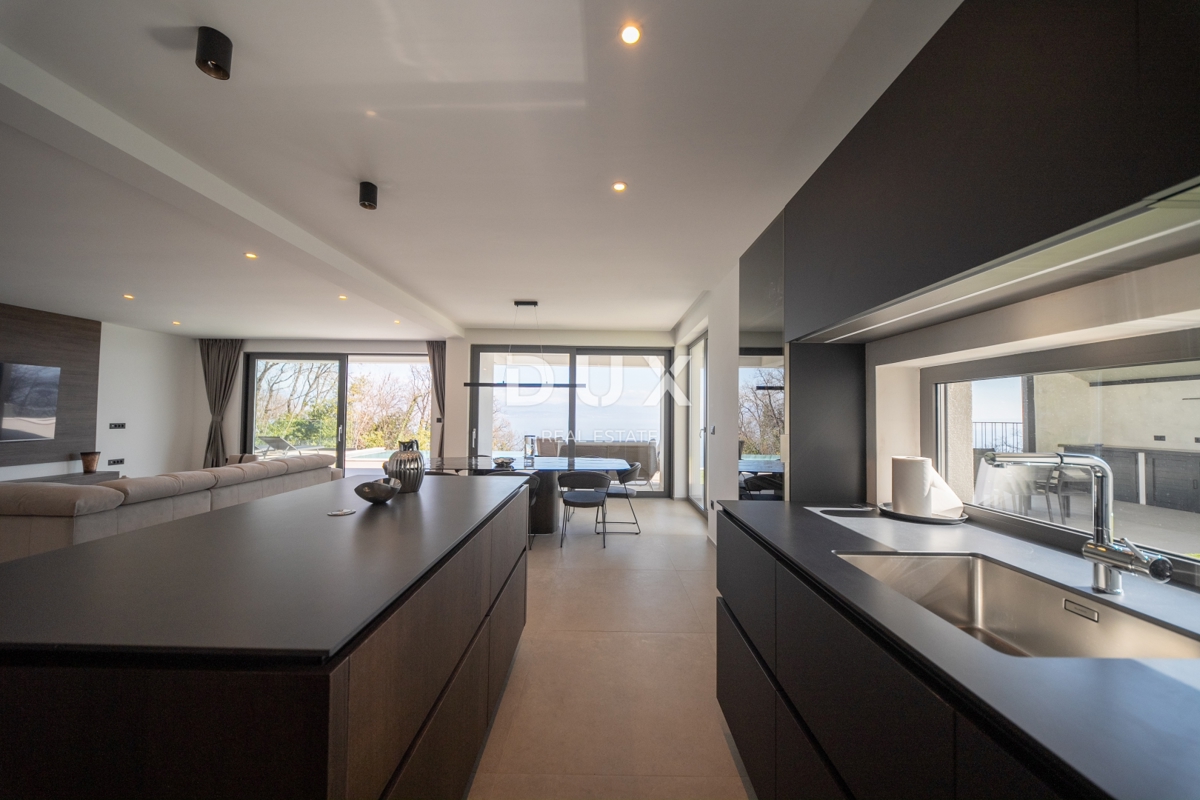 OPATIJA, LOVRAN – nuova costruzione di lusso con piscina e vista panoramica