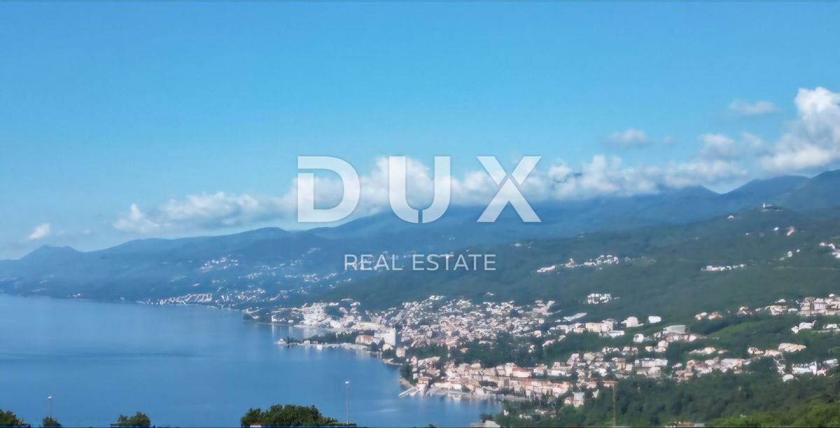 ABBAZIA, DINTORNI - Opportunità per gli investitori! Terreno edificabile di 5000 mq con vista panoramica sul mare